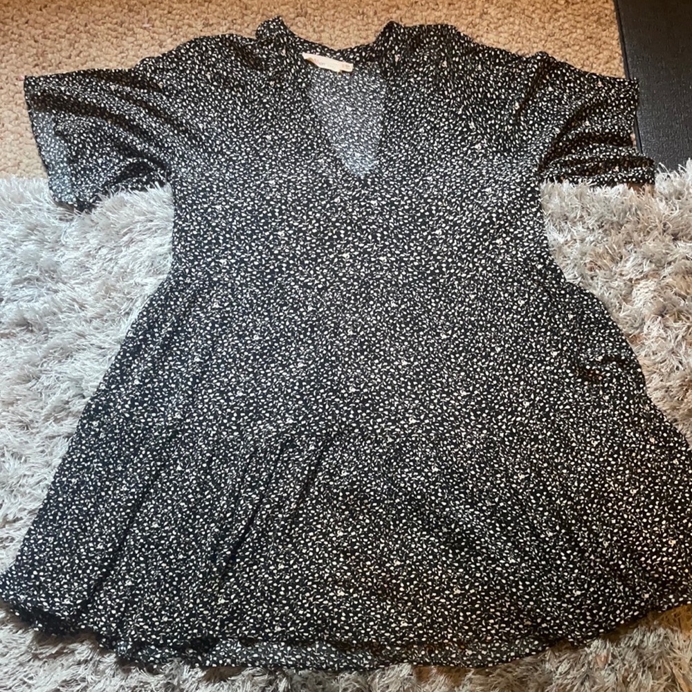 Flowy floral dress